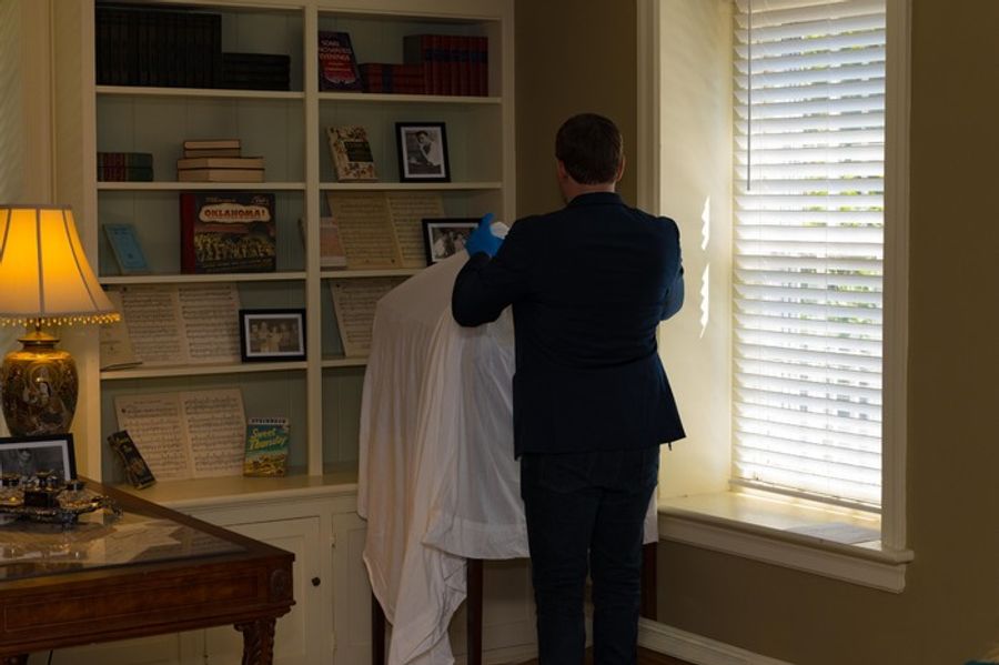 Photos: Oscar Hammerstein II’s Iconic Writing Desk Unveiled At The Oscar Hammerstein Museum Image