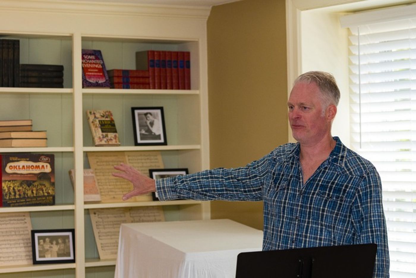 Photos: Oscar Hammerstein II’s Iconic Writing Desk Unveiled At The Oscar Hammerstein Museum  Image