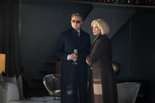 David Morrissey and Hannah Waddingham  Photo