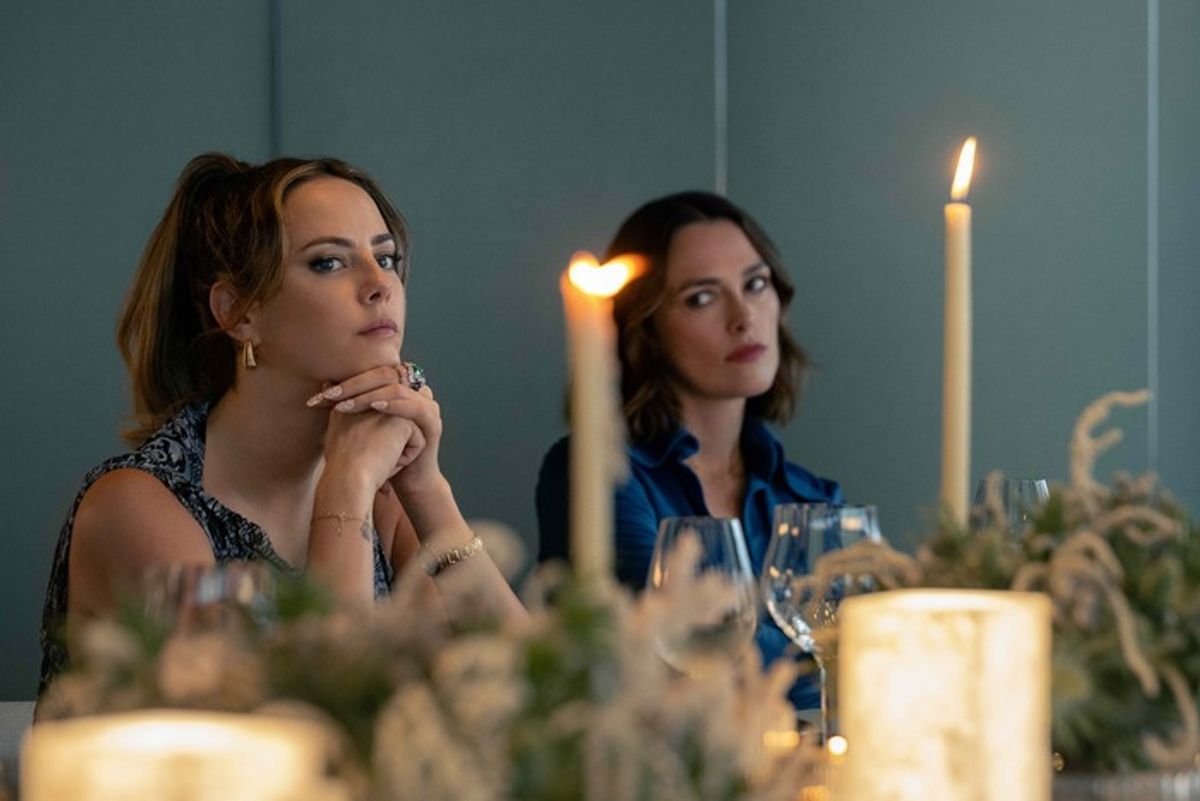 Kaya Scodelario and Keira Knightley  at 