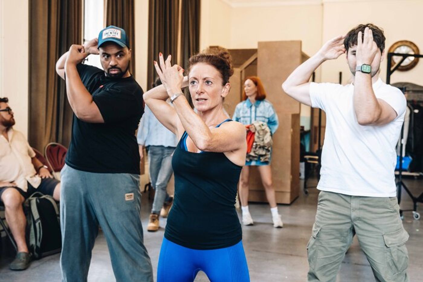 Photos: The Cast of MILITARY WIVES - THE MUSICAL in Rehearsal  Image