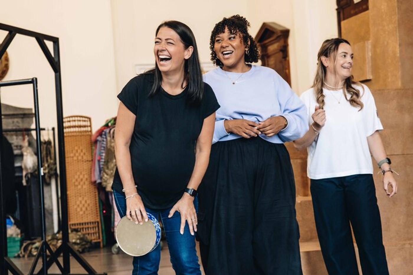 Photos: The Cast of MILITARY WIVES - THE MUSICAL in Rehearsal  Image