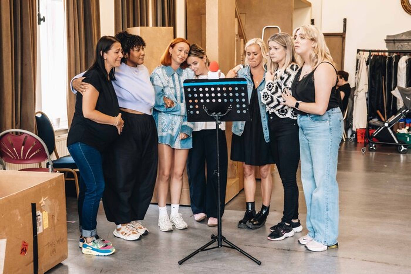 Photos: The Cast of MILITARY WIVES - THE MUSICAL in Rehearsal  Image