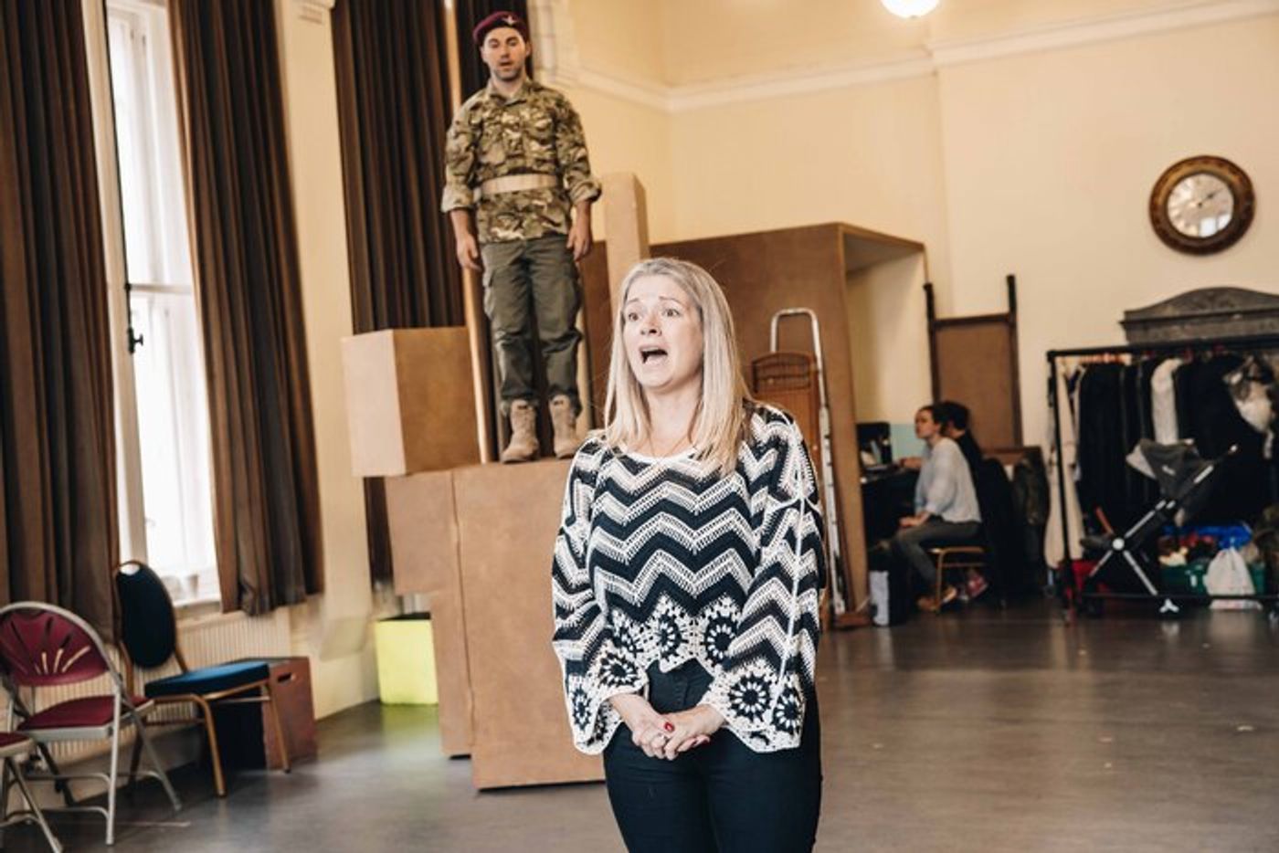 Photos: The Cast of MILITARY WIVES - THE MUSICAL in Rehearsal  Image