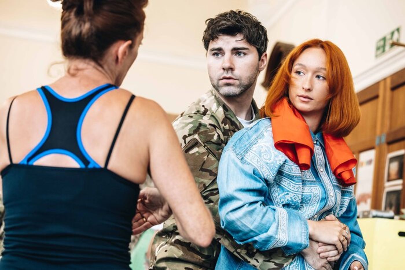Photos: The Cast of MILITARY WIVES - THE MUSICAL in Rehearsal  Image