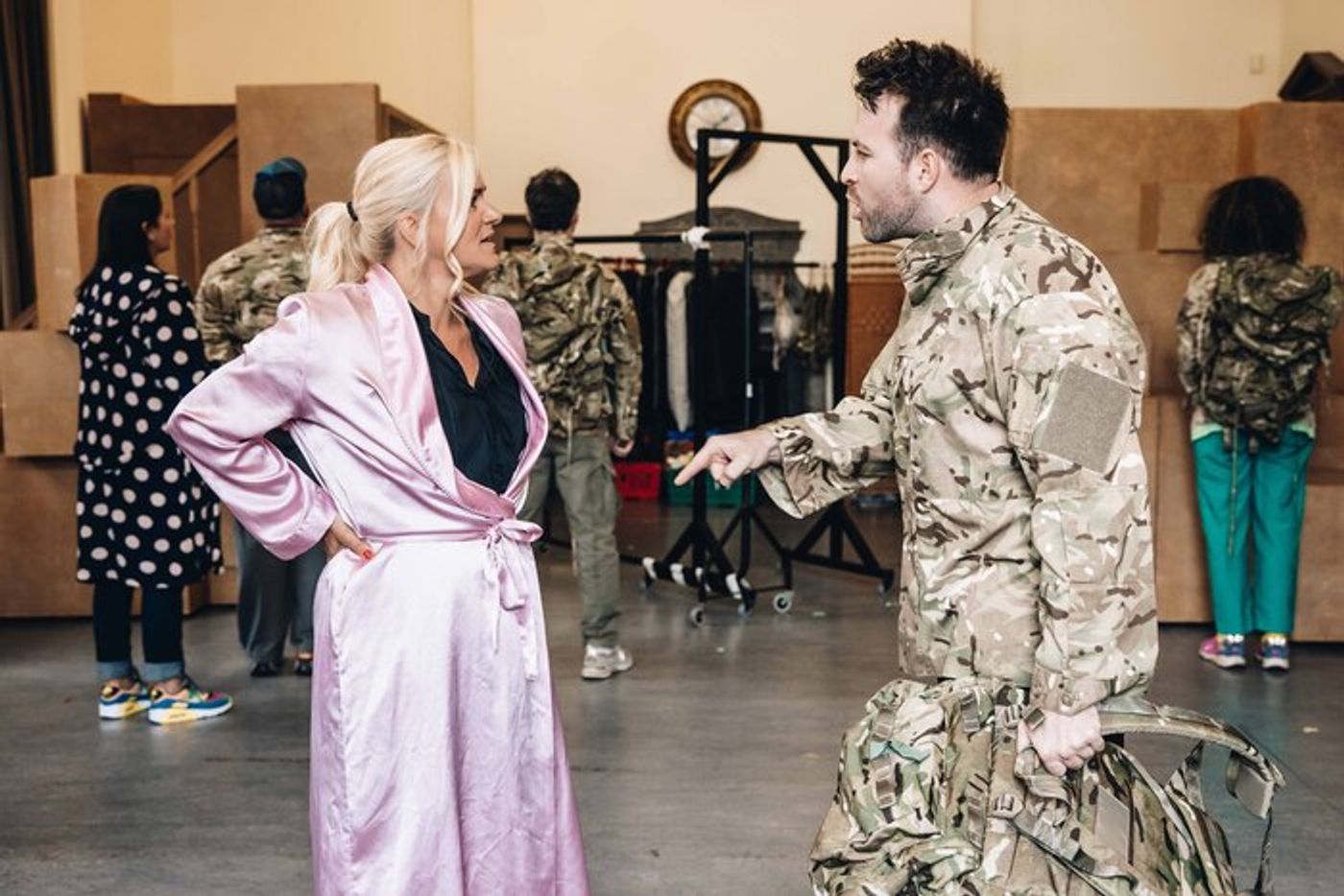 Photos: The Cast of MILITARY WIVES - THE MUSICAL in Rehearsal  Image