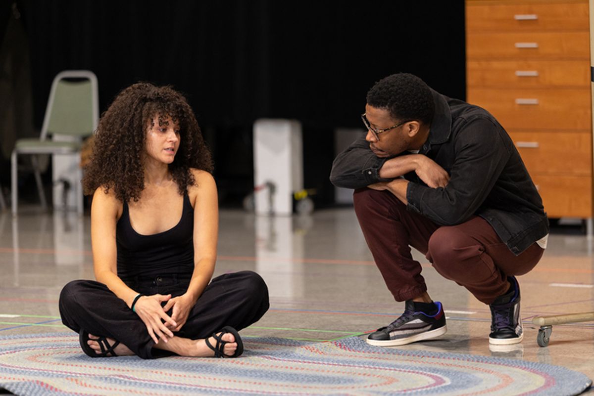 Emilie Maureen Hanson and  Namir Smallwood  at 