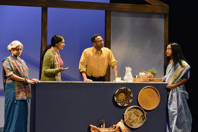 Nandini Minocha, Ansuya Nathan, Jon Joseph Gentry and Timylle Adams  Photo by Jordan  Photo