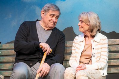 Dan Lauria and Patty McCormack  Photo by Russ Rowland Photo