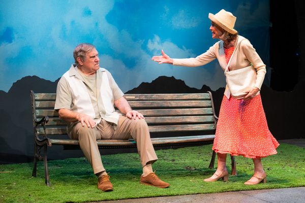 Dan Lauria and Patty McCormack  Photo by Russ Rowland Photo