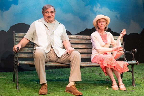 Dan Lauria and Patty McCormack  Photo by Russ Rowland Photo