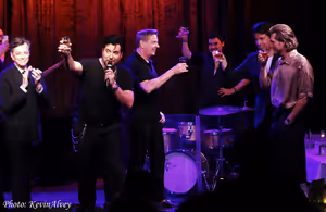 Jim Caruso, Frankie Marino, Steven Reineke, Giovanni Marino, Joshua Bell, Eric Gabbard @ BroadwayWorld Jim Caruso, Frankie Marino, Steven Reineke, Giovanni Marino, Joshua Bell, Eric Gabbar Photo