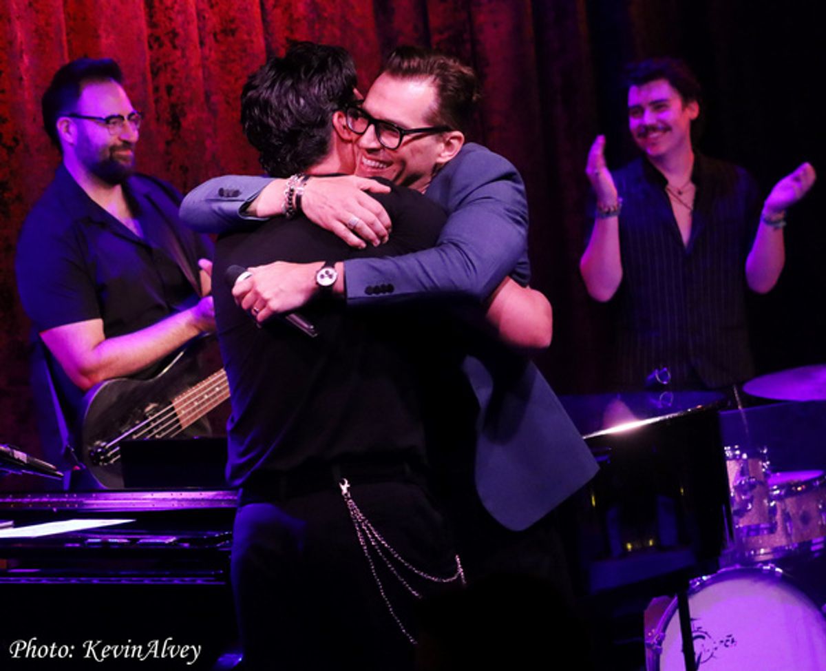 Frankie Marino, Ryan Silverman at 