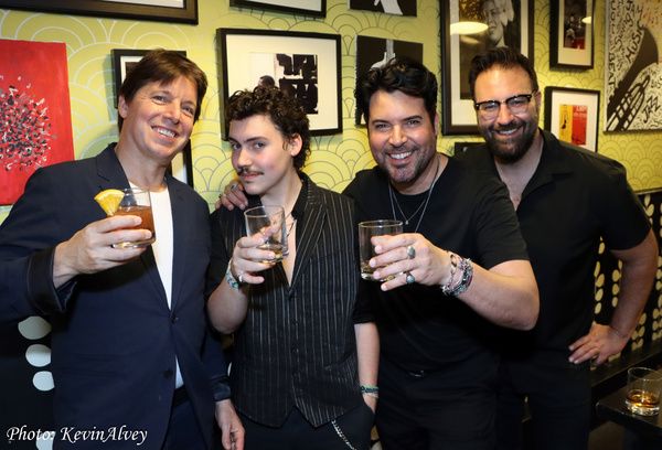 Joshua Bell, Giovanni Marino, Frankie Marino, Tony Marino Photo