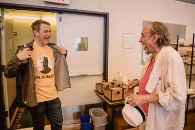 Michael Arden and F. Murray Abraham Photo