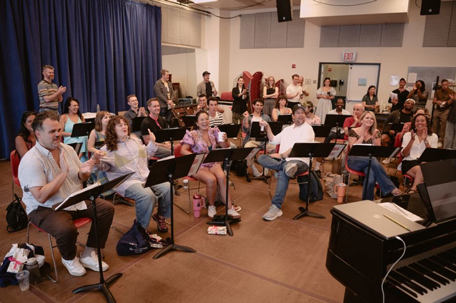 Photos: Inside the First Rehearsal for THE QUEEN OF VERSAILLES  Image