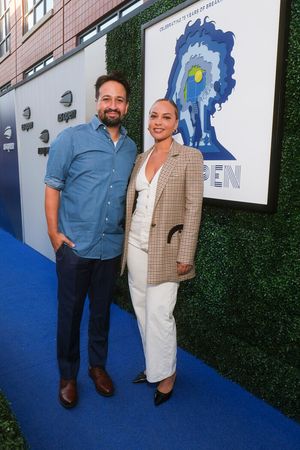 Lin-Manuel Miranda and Jasmine Cephas Jones  Photo