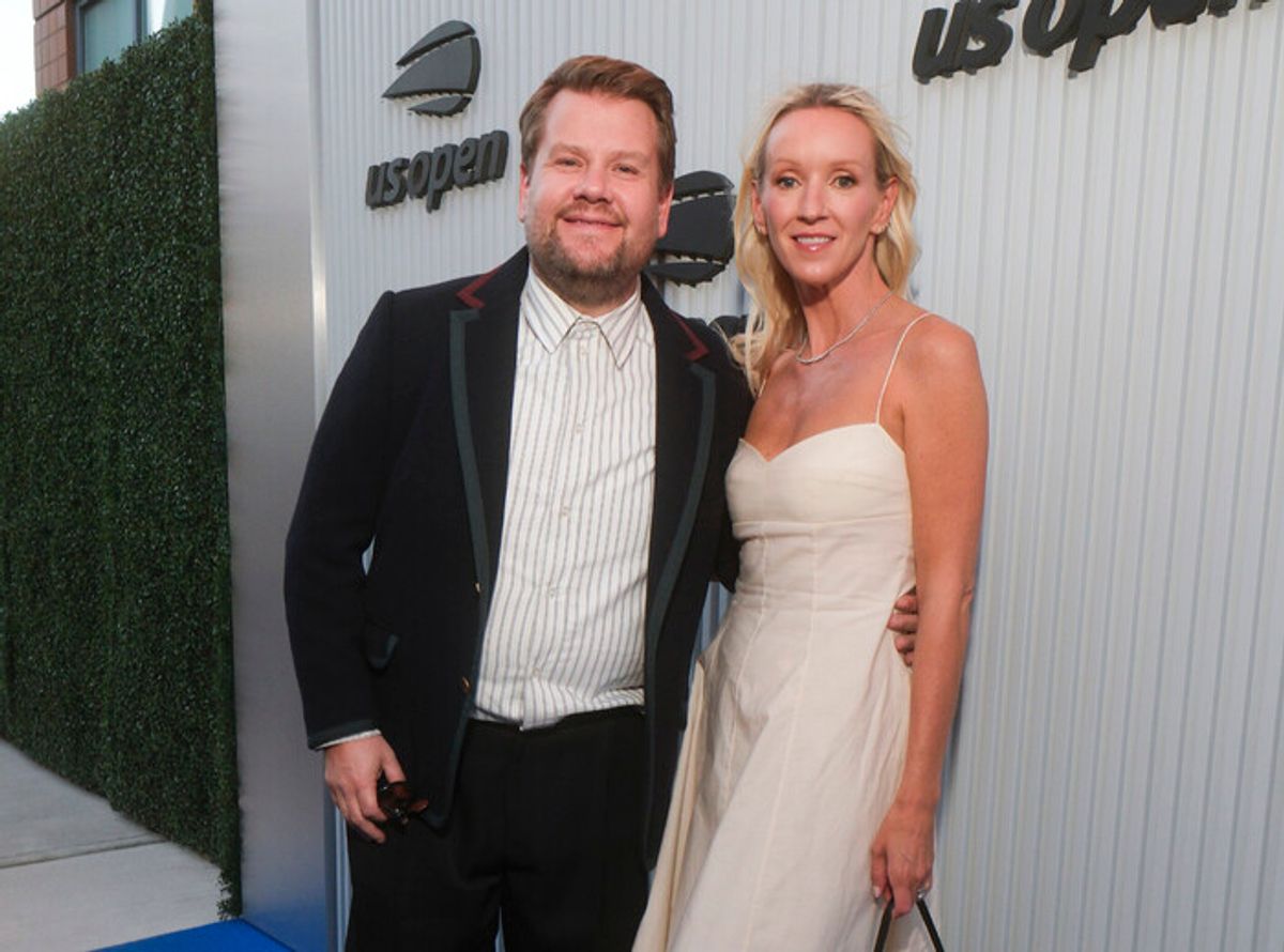 James Corden and Julia Corden  at 