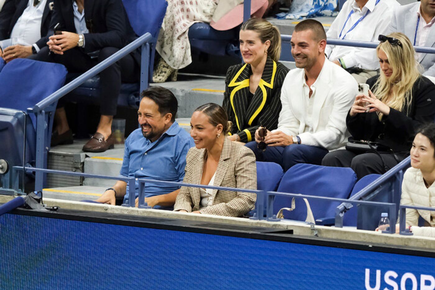 Photos: Lin-Manuel Miranda, Jasmine Cephas Jones, & More Attend US Open Day 4  Image