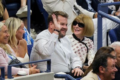 James Corden and Anna Wintour Photo