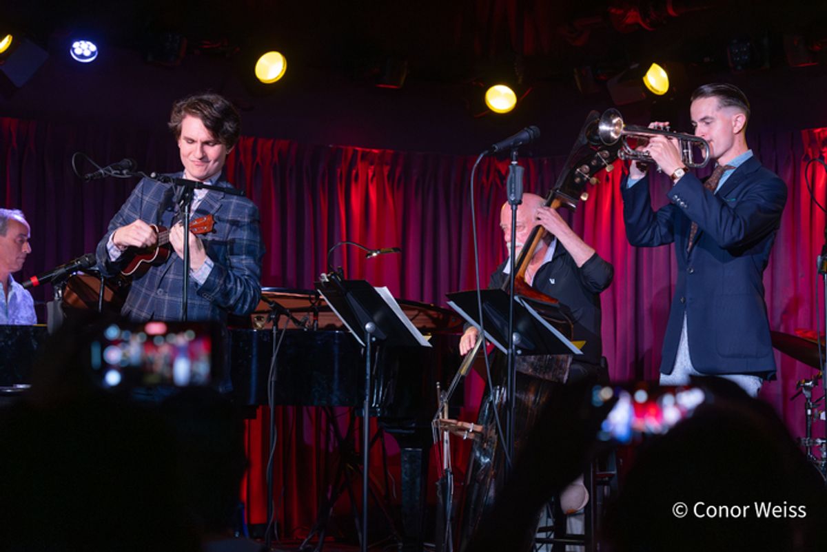 Bryce Edwards and Mike Davis. Photo credit: Conor Weiss at 