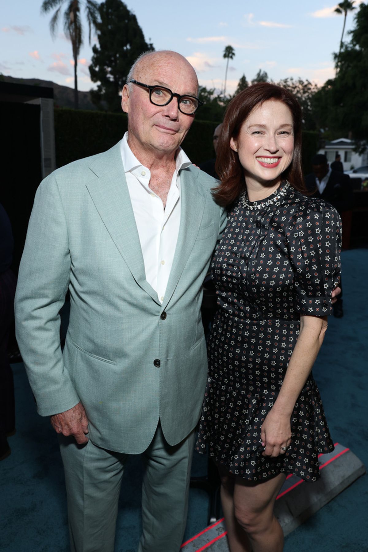 Creed Bratton, Ellie Kemper  at 