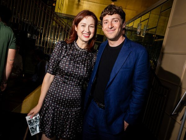 Ellie Kemper and Alex Edelman Photo