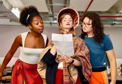 Jewelle Hutchinson, Jade Oswald, Megan Richards  Photo
