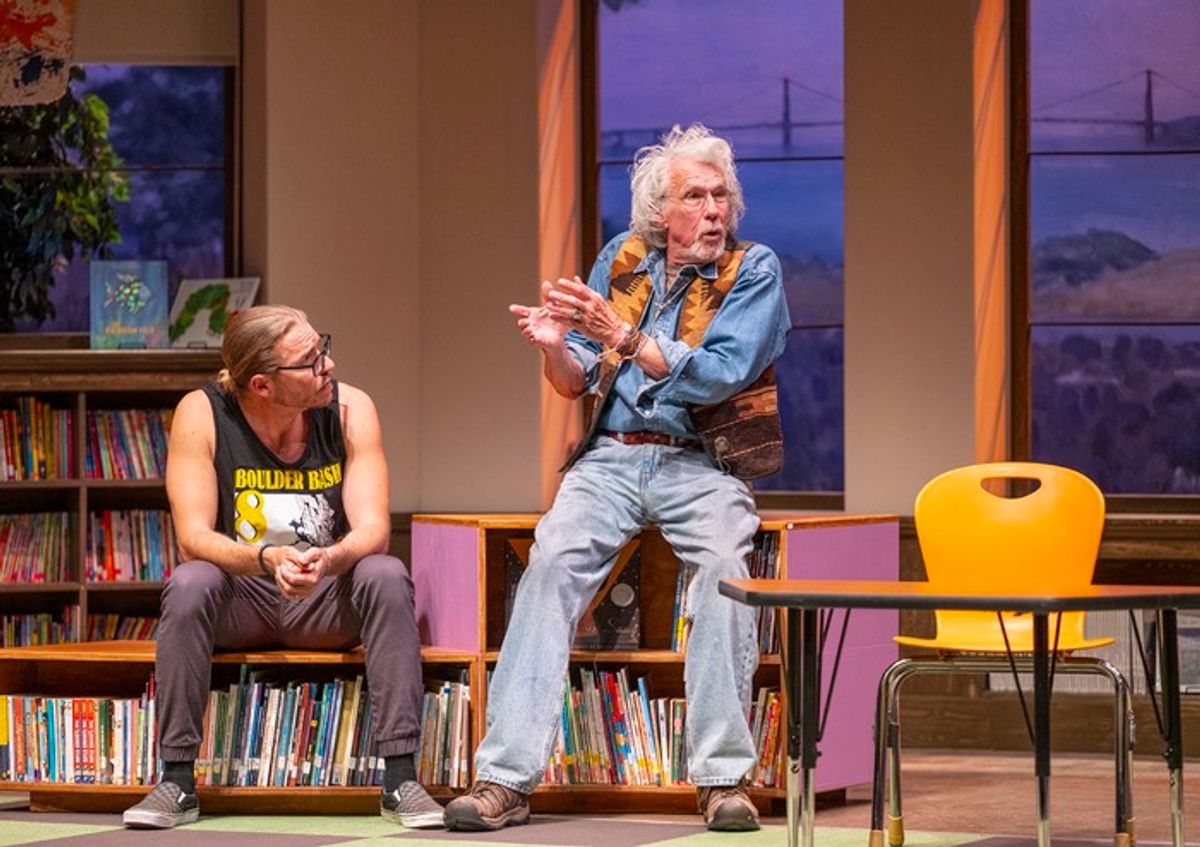 Teddy Spencer and Howard Swain at 