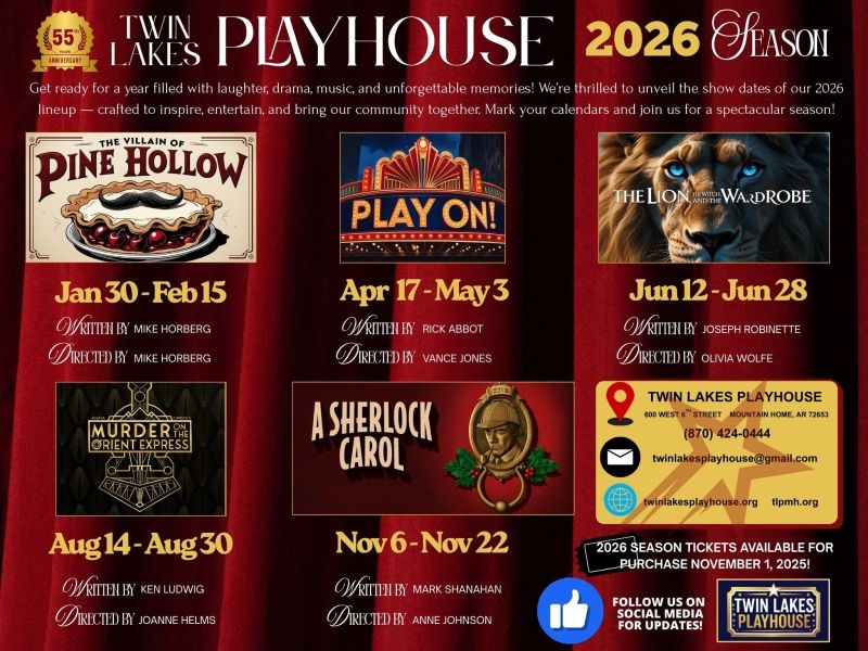 Review: JANE EYRE at Twin Lakes Playhouse in Mountain Home  Image