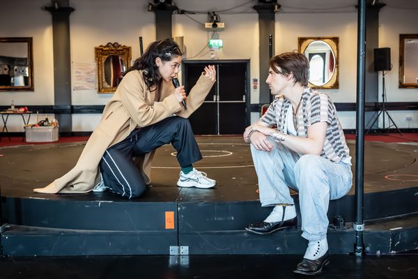 Eva Noblezada and Reeve Carney Photo