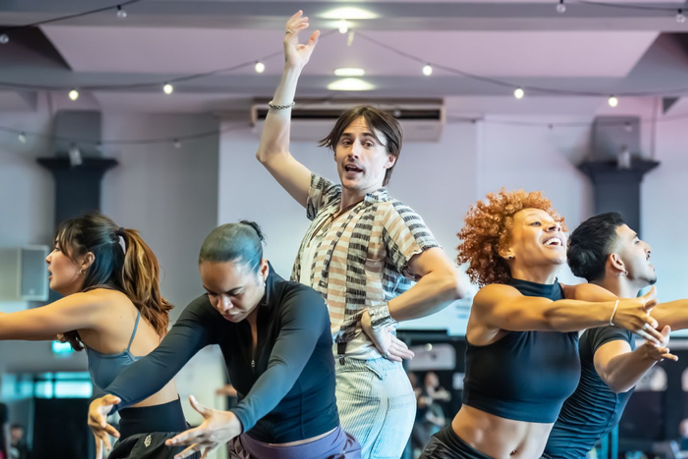 Photos: Reeve Carney and Eva Noblezada in Rehearsal For CABARET AT THE KIT KAT CLUB in London  Image