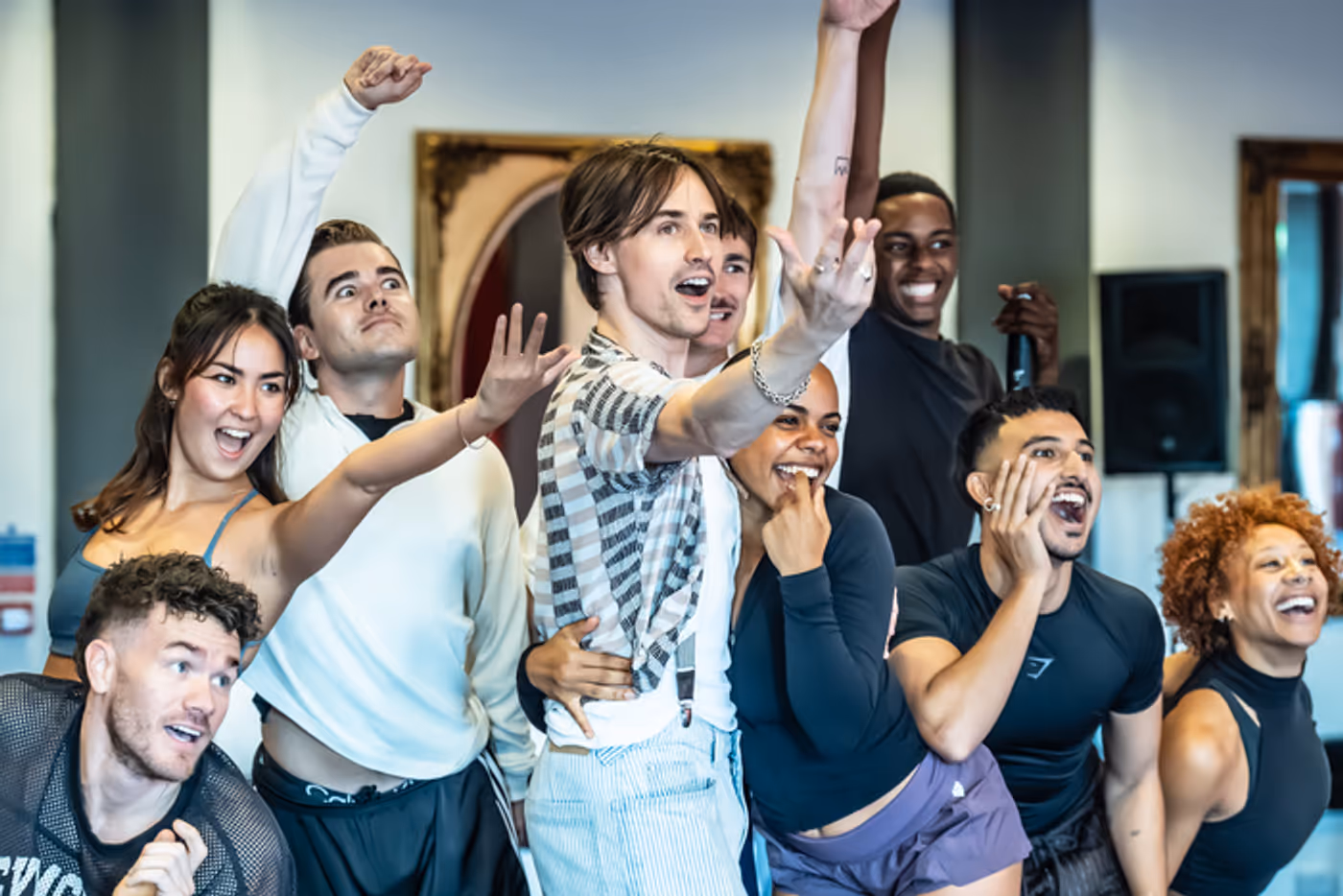 Photos: Reeve Carney and Eva Noblezada in Rehearsal For CABARET AT THE KIT KAT CLUB in London  Image