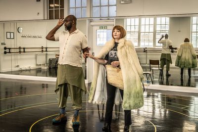 Chris Jarman and Nicola Roberts Photo