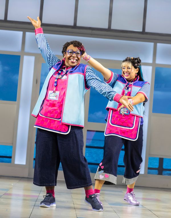 Jacqui Dubois and Rosie Singha  Photo