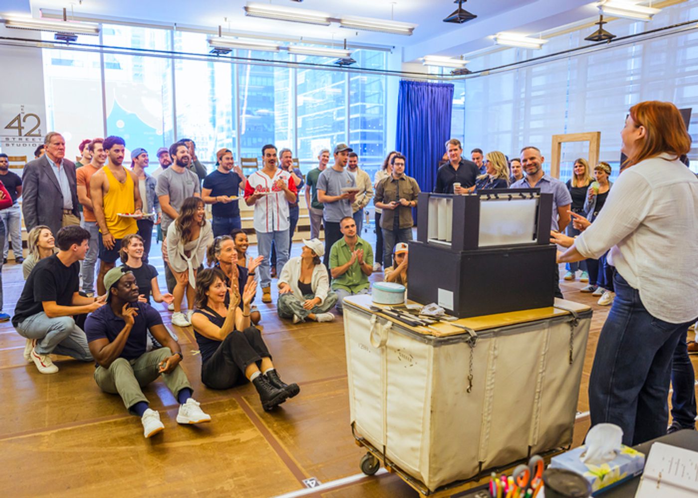 Photos: BULL DURHAM in Rehearsal at Paper Mill Playhouse Photos: BULL DURHAM in Rehearsal at Paper Mill Playhouse Image