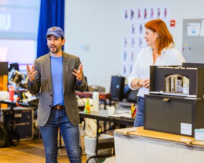 Marc Bruni (director) and Erica Hemminger (associate scenic design)
 Photo
