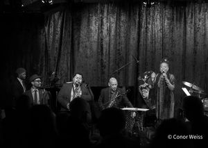 Catherine Russell with Colin Hancock & The Jazz Hounds. Photo credit: Conor Weiss Photo