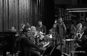 Catherine Russell with Colin Hancock & The Jazz Hounds. Photo credit: Conor Weiss Photo