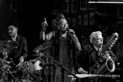 Catherine Russell with Vince Giordano. Photo credit: Conor Weiss Photo