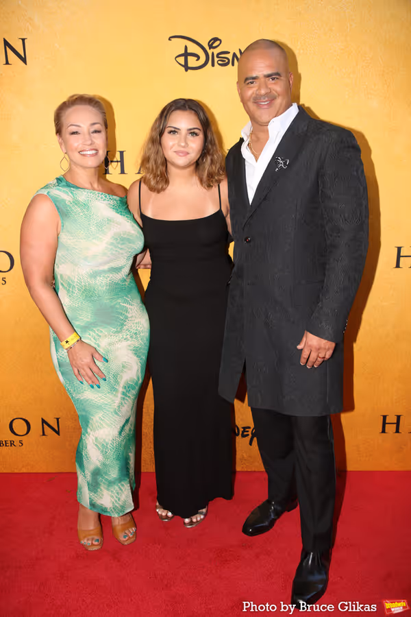 Veronica Jackson, Jadelyn Jackson and Christopher Jackson Photo