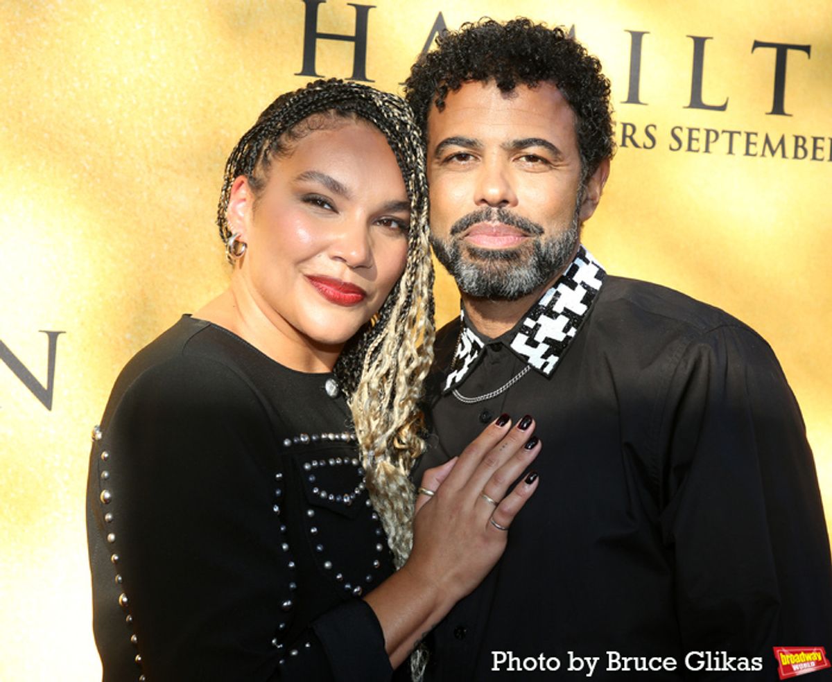 Emmy Raver-Lampman and Daveed Diggs  at 