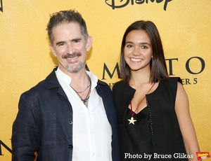 Andy Blankenbuehler and Sofia Blankenbuehler Photo
