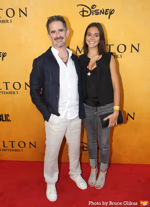 Andy Blankenbuehler and Sofia Blankenbuehler Photo