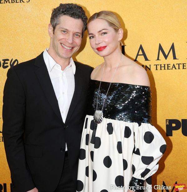 Thomas Kail and Michelle Williams  Photo