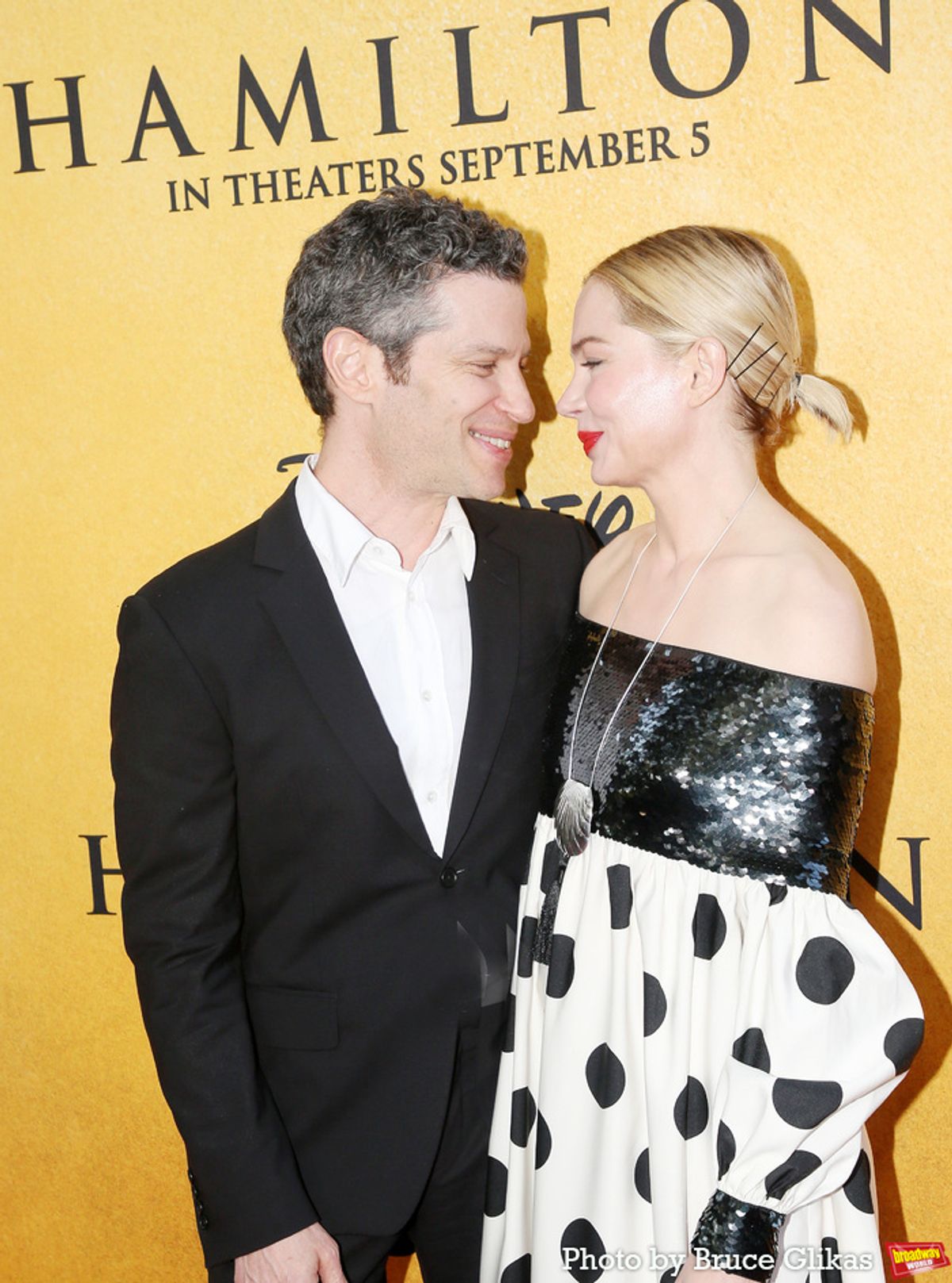 Thomas Kail and Michelle Williams  at 