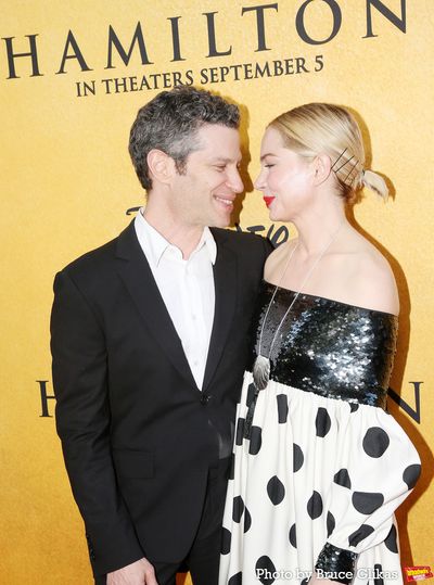 Thomas Kail and Michelle Williams  Photo