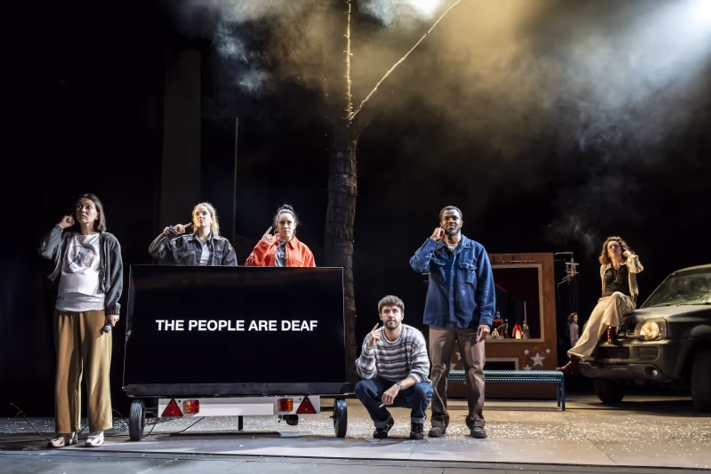 Review: DEAF REPUBLIC, Royal Court Theatre  Image