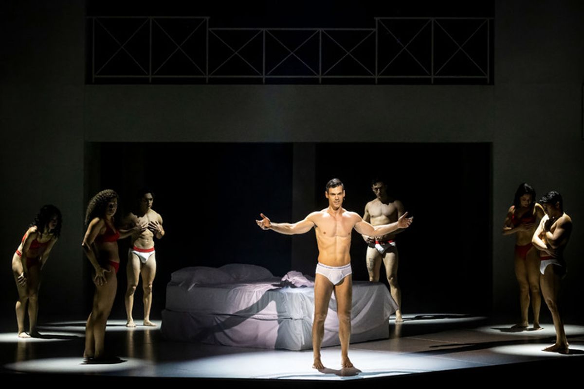 Robert Lenzi with the cast  at 