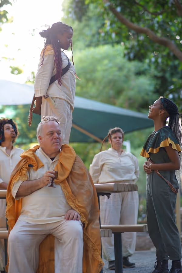 Mateo Mpinduzi-Mott, Ted Barton, Kasper, Emily L. Gibson, Donna Simone Johnson        Photo